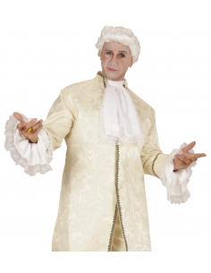 Jabot et manchettes en dentelle blanche - Accessoires costumes historiques 2