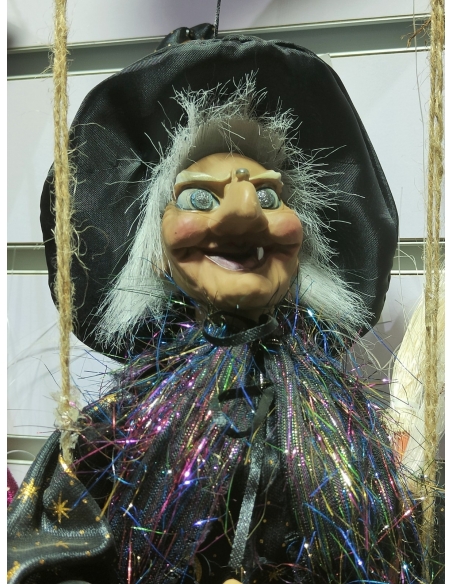Sorcière sur une Balançoire - Décoration Animée pour Halloween