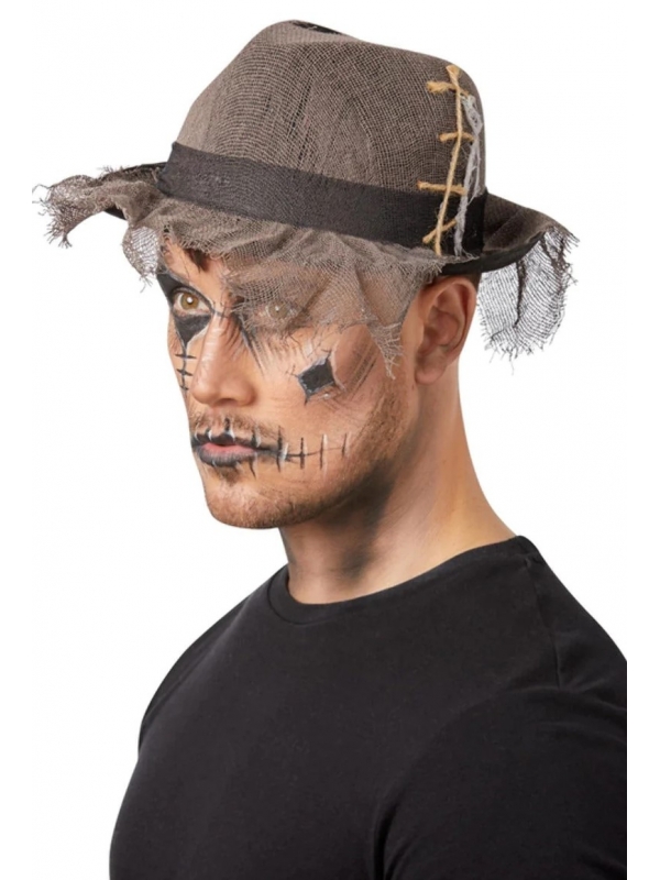 Chapeau Gothique Vieilli : Accessoire Effrayant pour Halloween