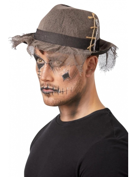 Chapeau Gothique Vieilli : Accessoire Effrayant pour Halloween
