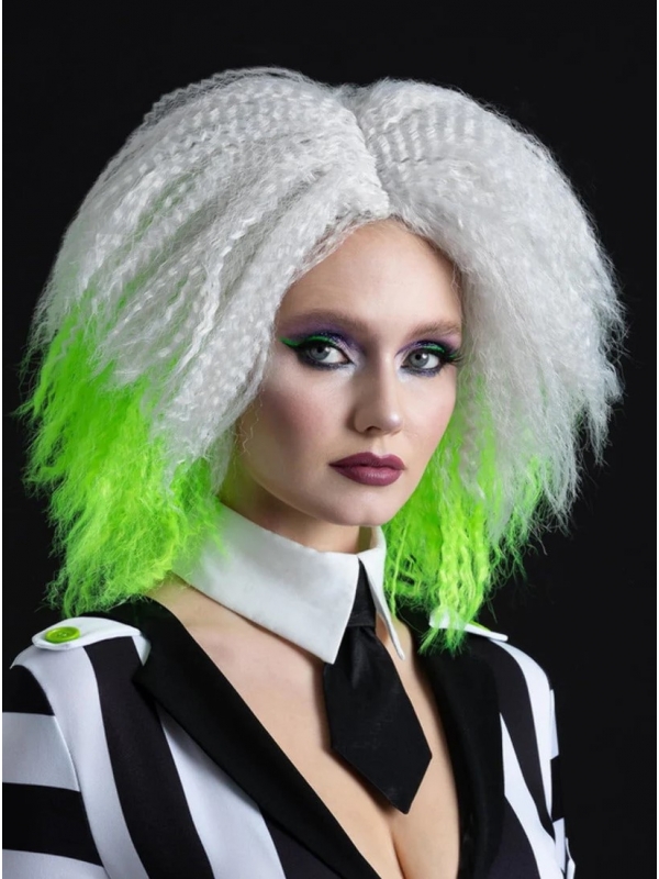perruque Beetlejuice fille, le must pour Halloween