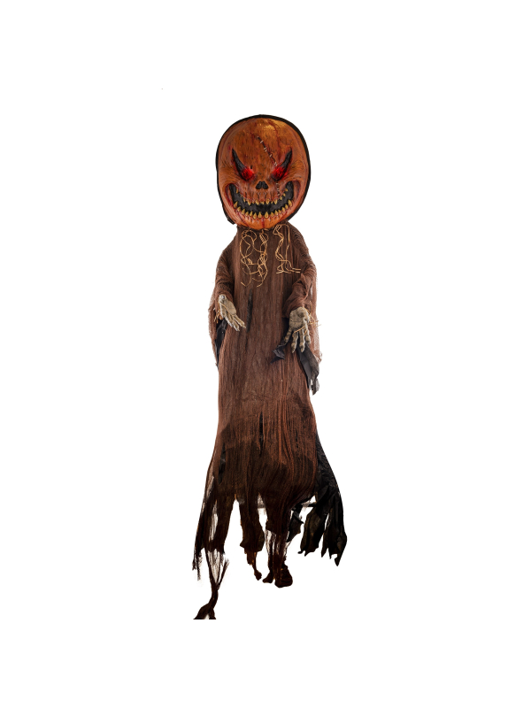 Citrouille Halloween géante 270 cm avec lumière