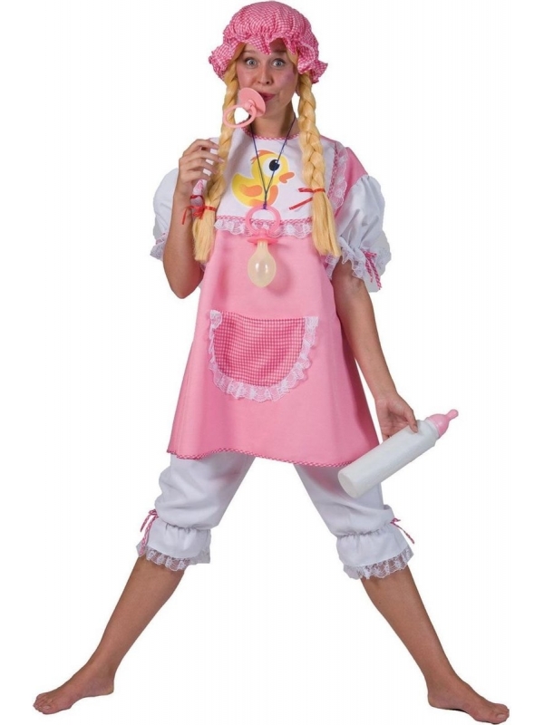 Déguisement de Bébé Rose : Un look hilarant pour votre enterrement de vie de jeune fille