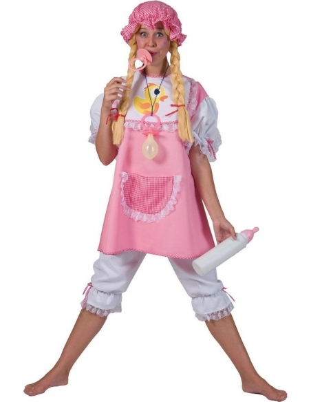 Déguisement de Bébé Rose : Un look hilarant pour votre enterrement de vie de jeune fille