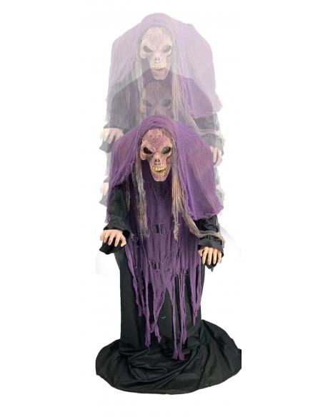 Automate de Faucheuse Animée pour Halloween - Décoration Terrifiante