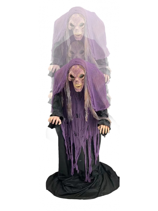 Automate de Faucheuse Animée pour Halloween - Décoration Terrifiante