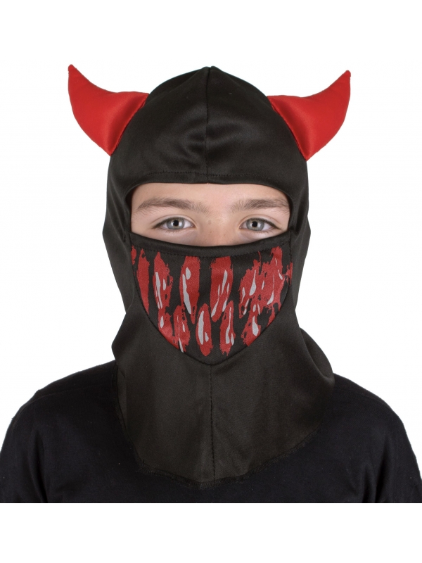 Cagoule de Diable Enfant pour Halloween - Effrayez tous vos amis