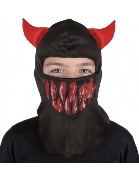Cagoule de Diable Enfant pour Halloween - Effrayez tous vos amis