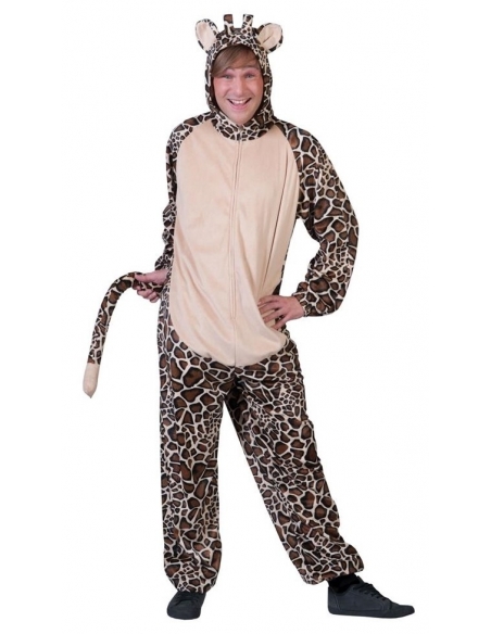 Déguisement de girafe de la savane pour adulte