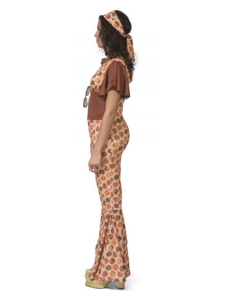 Déguisement vintage des années 70 pour femme