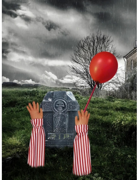 Décoration halloween extérieur : ambiance cimetière