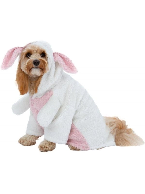 Déguisement de lapin craquant pour chien