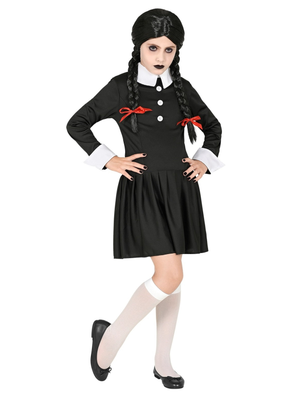 Déguisement Mercredi Fille pour Halloween