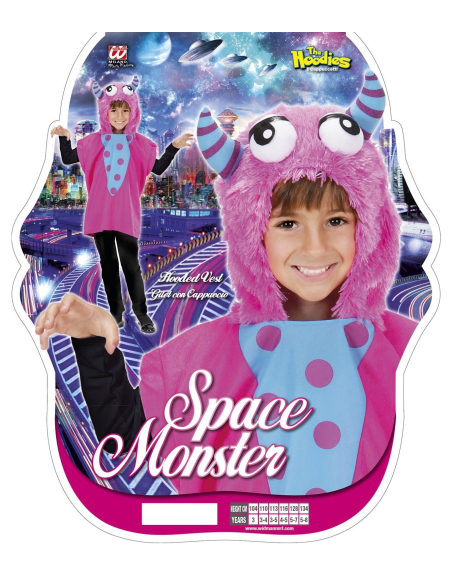 Déguisement Mignon de Petit Monstre Rose pour Fille : Soyez adorable et effrayante à la fois