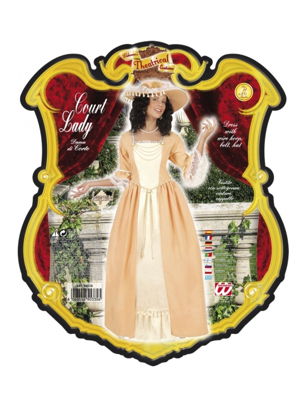 Costume Lady de la Cour ou Marquise pour Femme : Élégance et Raffinement