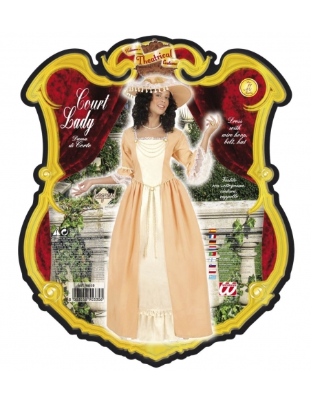 Costume Lady de la Cour ou Marquise pour Femme : Élégance et Raffinement