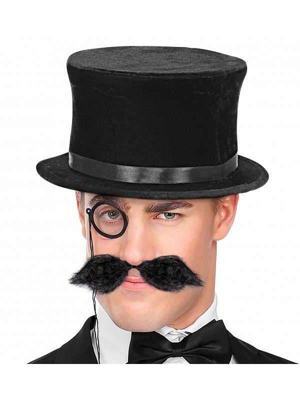 Moustache Schnauzer Noire - Ajoutez une touche de charme à votre visage