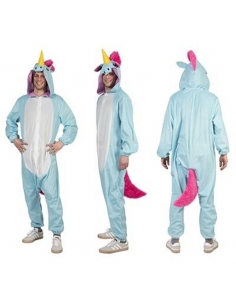 Faites sensation avec le déguisement de licorne bleue pour adultes