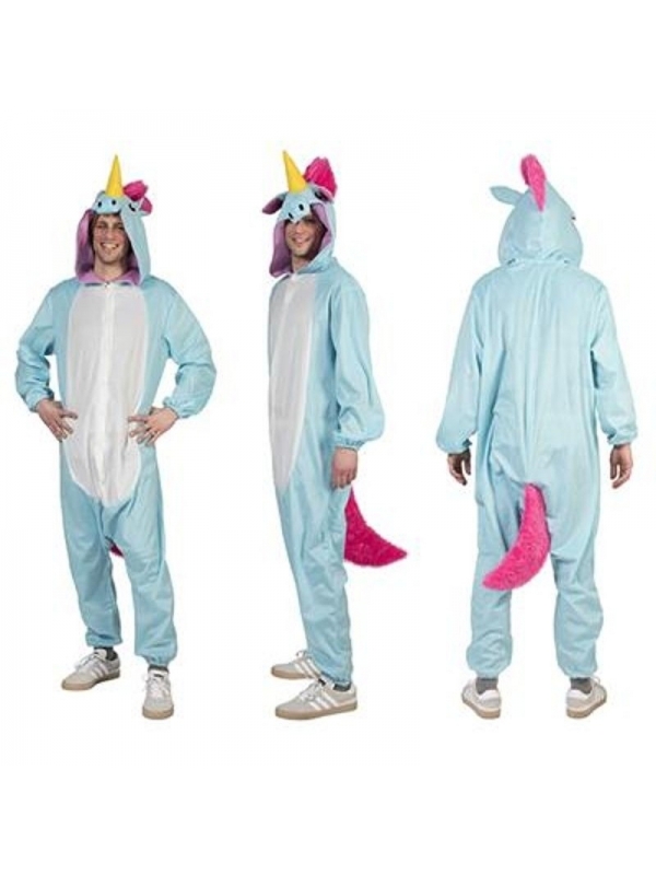 Faites sensation avec le déguisement de licorne bleue pour adultes