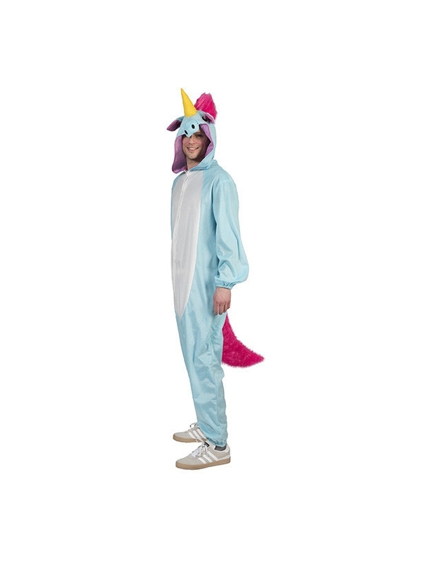 Faites sensation avec le déguisement de licorne bleue pour adultes