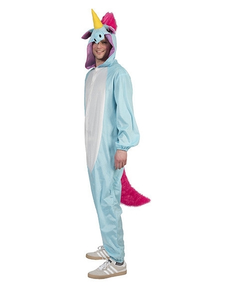 Faites sensation avec le déguisement de licorne bleue pour adultes