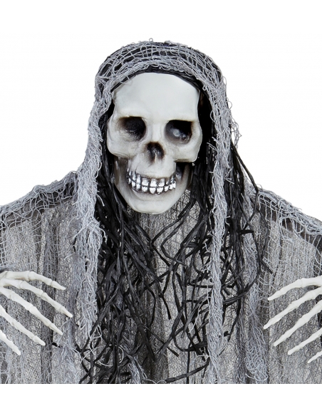 Faucheuse à suspendre 90 cm : décoration effrayante Halloween