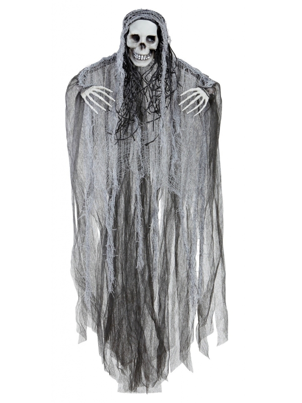 Faucheuse à suspendre 90 cm : décoration effrayante Halloween