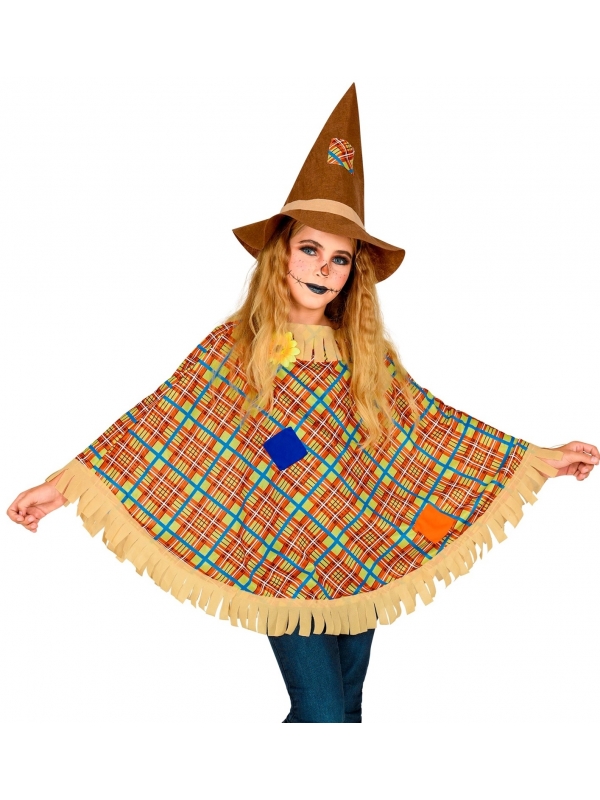 Déguisement épouvantail enfant : Parfait pour Halloween et Magicien d'Oz