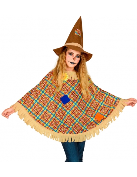 Déguisement épouvantail enfant : Parfait pour Halloween et Magicien d'Oz