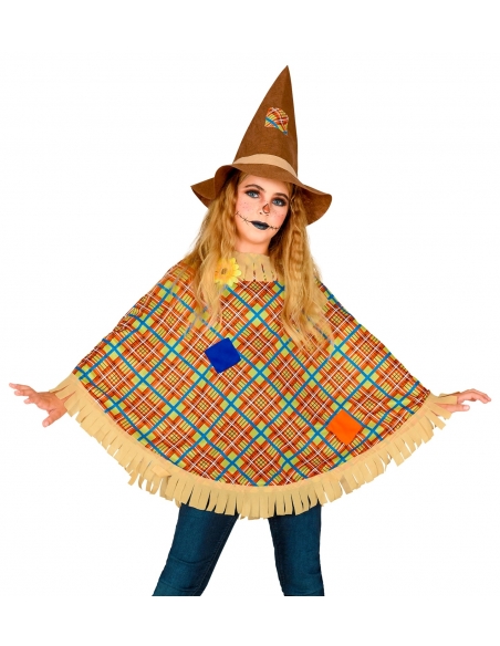 Déguisement épouvantail enfant : Parfait pour Halloween et Magicien d'Oz