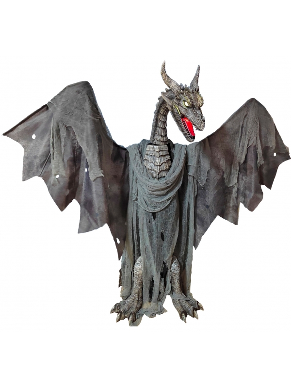Automate Dragon Obscur Terrifiant pour Halloween 187 cm