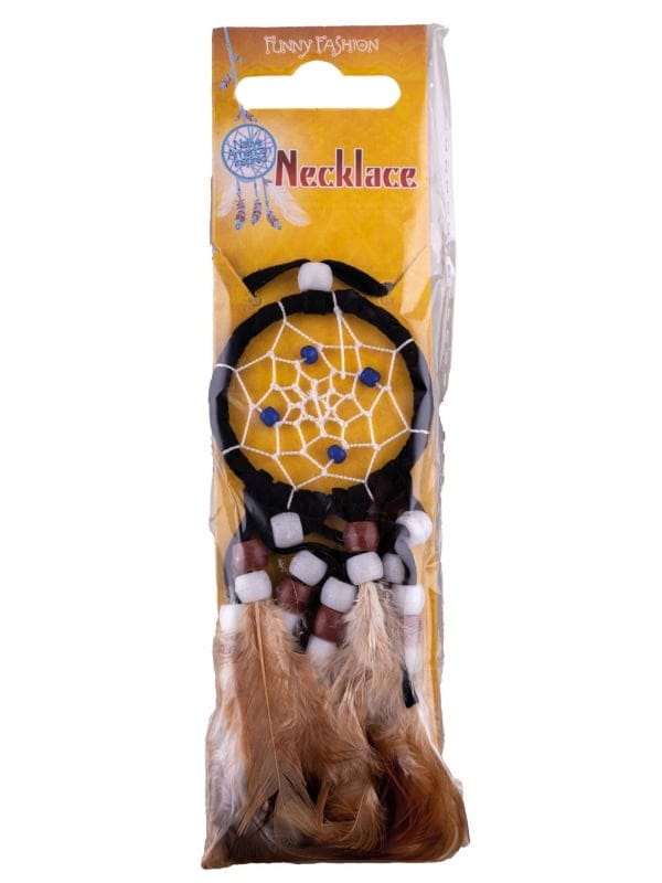 Collier indien avec attrape rêves : un bijou ethnique et mystique