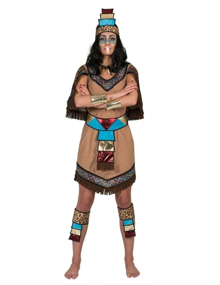 Plongez dans l'histoire des Aztèques avec le déguisement aztèque femme