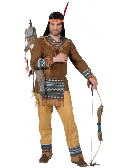 Déguisement indien pour homme du S/M au XXL/XXXL