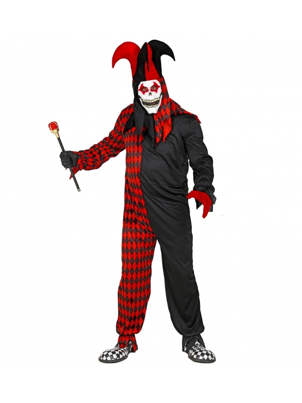 Déguisement Arlequin Horreur homme pour halloween