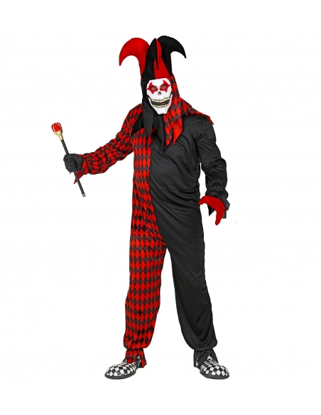 Déguisement Arlequin Horreur homme pour halloween