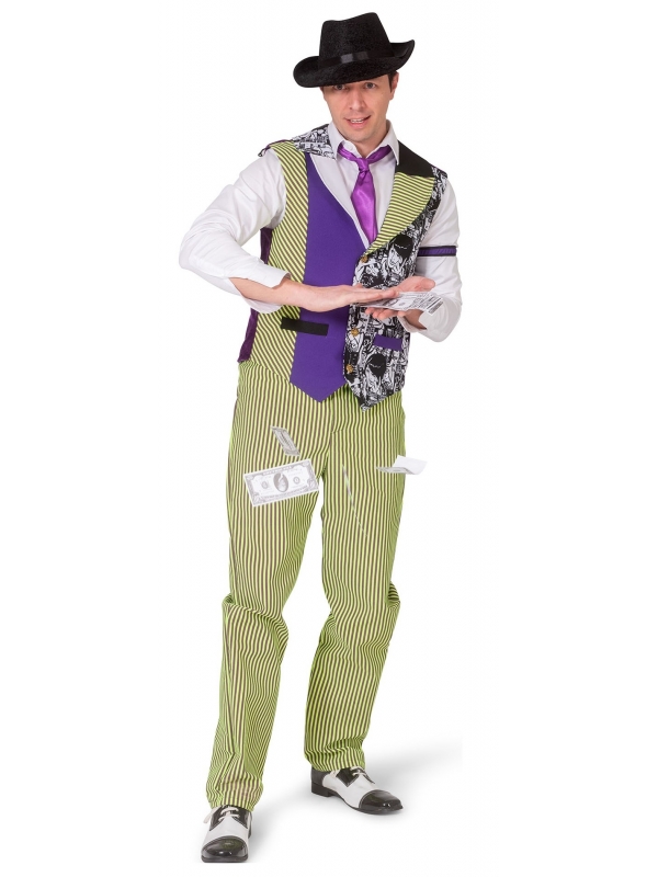 Ensemble homme flamboyant : Costume pour briller au casino