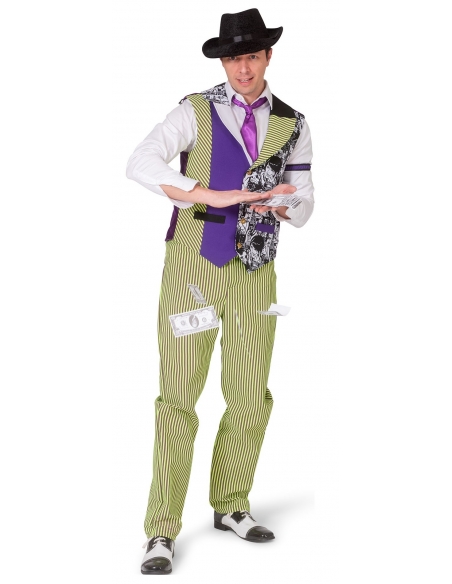 Ensemble homme flamboyant : Costume pour briller au casino