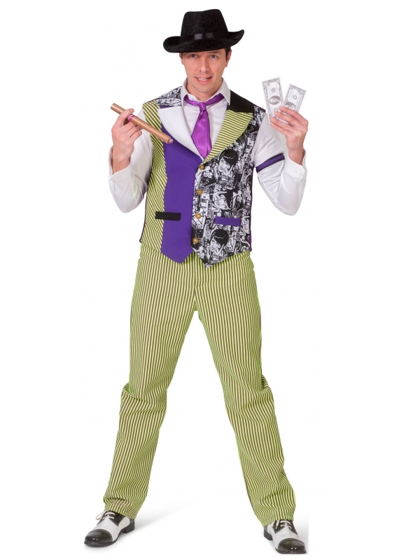Ensemble homme flamboyant : Costume pour briller au casino