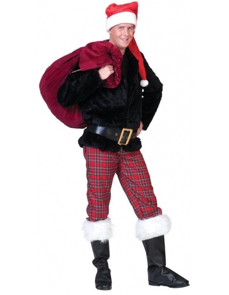 Pantalon tartan rouge homme du S au XXL