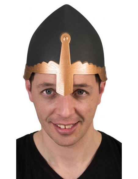 Casque de Soldat Médiéval avec Heaume Nasal