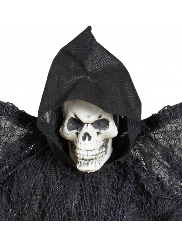 Décoration Halloween à Suspendre : "Faucheur avec Ailes" - 51 cm