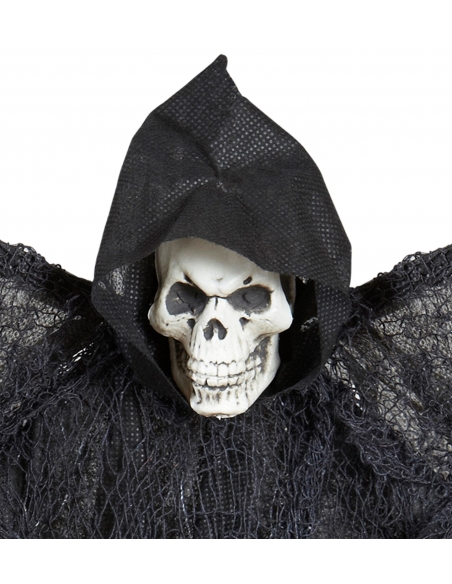 Décoration Halloween à Suspendre : "Faucheur avec Ailes" - 51 cm