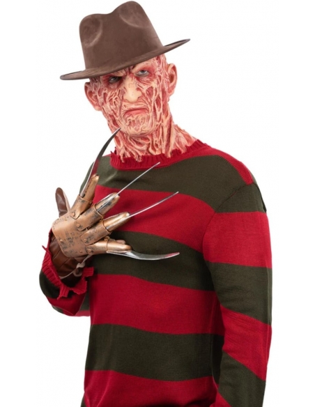 Effrayez vos amis avec le pull-over Freddy Krueger : iconique pour Halloween