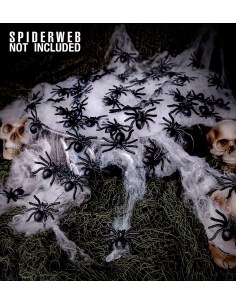 Invasion Terrifiante, 60 Araignées Effrayantes pour déco halloween 2