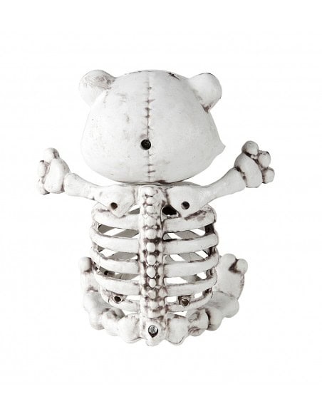Squelette Ours en peluche : déco halloween