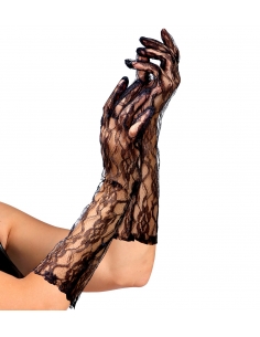 Gants Longs en Dentelle 40 cm : Ajoutez une Touche Sexy à Votre Déguisement d'Époque