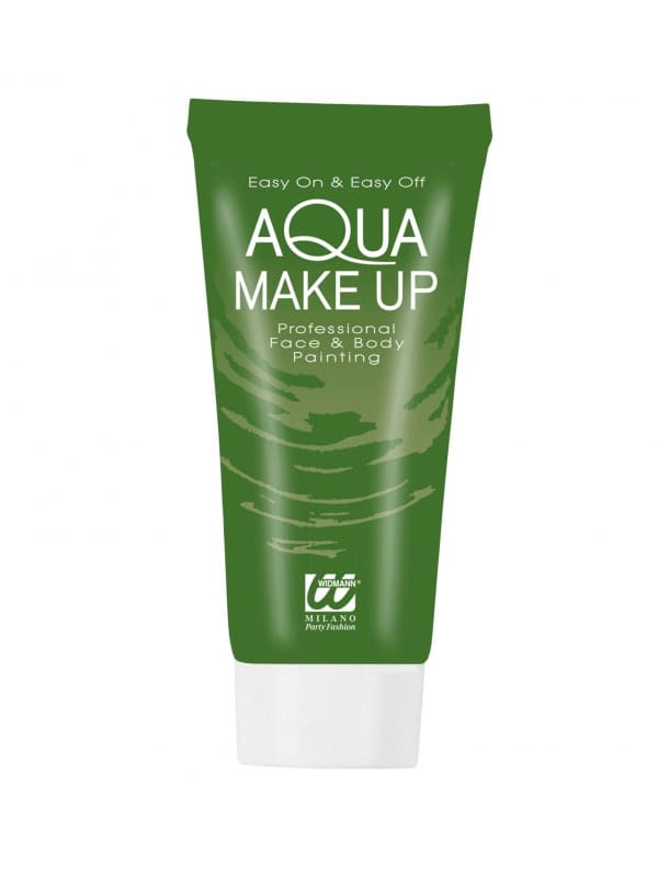 Maquillage à l'Eau en Tube Vert - 30 ml : Qualité Professionnelle
