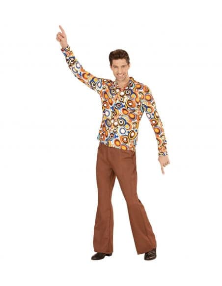 Chemise Homme Années 70 Motif Bubbles
Style Rétro des Années 70