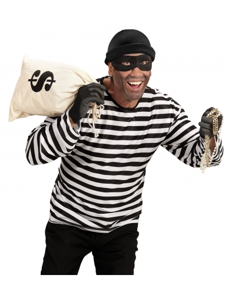 Sac à Billets de Banque pour Voleur - Accessoire Hilarant